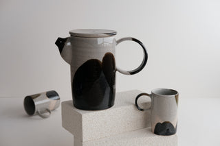 Landscape Stoneware Tea Set from Fhar Studio