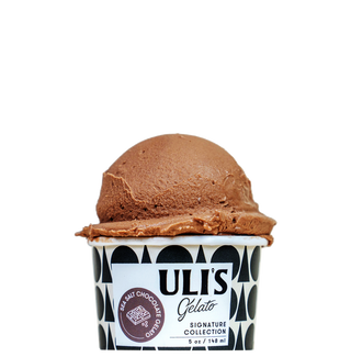 Sea Salt Chocolate Gelato from Uli’s Gelato - 5.5 oz and 16oz